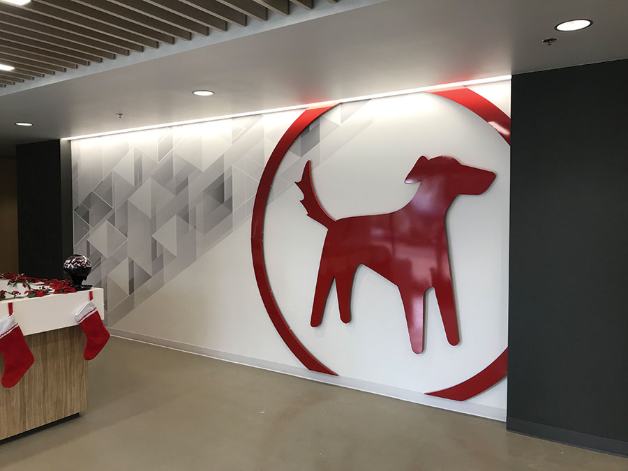 Indoor Signage - Dog Business Branding