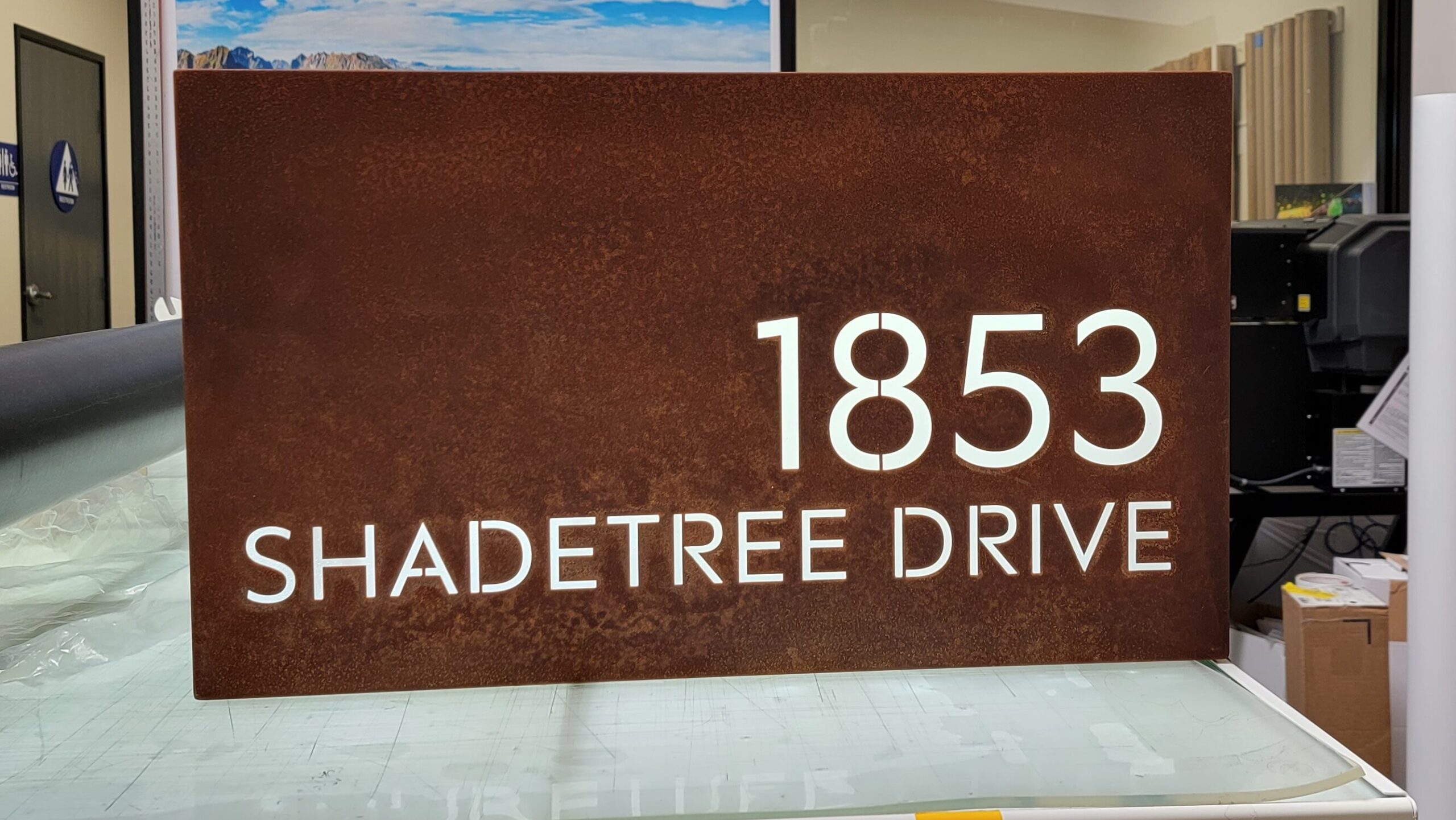 Personalized Address Signs
