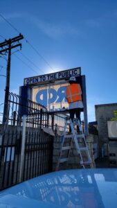Monument Sign Repair Service RCP Escondido Ca 4