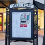 forum wayfinding directory Encinitas Ca The Forum way finding directory in Encinitas, Ca