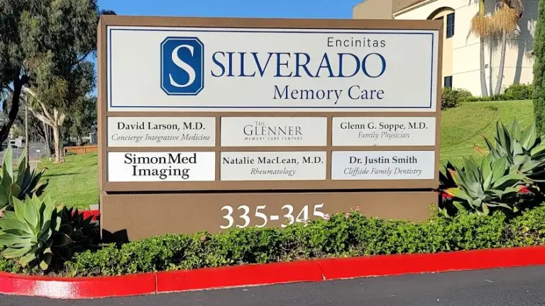 "Silverado Memory Care" 7-panel medical center monument in Encinitas, CA.