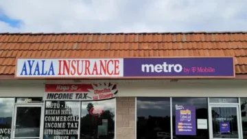 ayala insurance metro tmobile san marcos 20' Illuminated Cabinet, San Marcos, CA